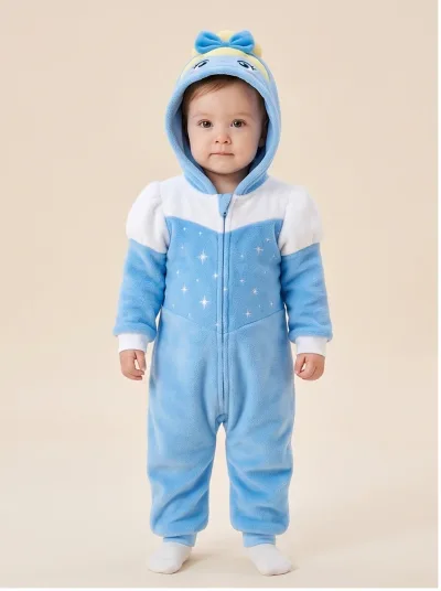 Kigurumi Estrelinha Azul Infantil - foto 1