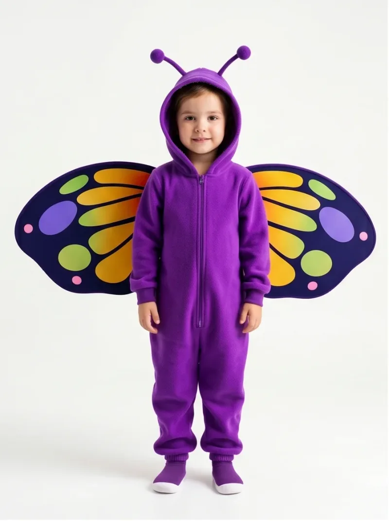 Kigurumi Borboleta Infantil - foto 1