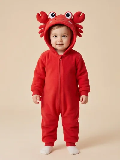 Kigurumi Caranguejo Infantil - foto 1