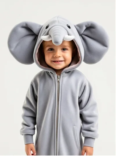 Kigurumi Elefante Infantil - foto 1