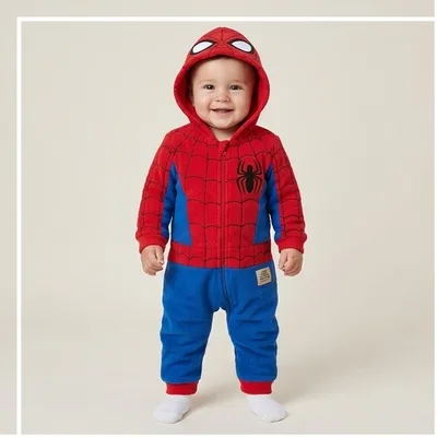 Kigurumi Homem-Aranha Infantil - foto 1