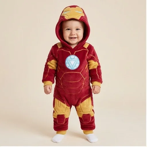 Kigurumi Homem de Ferro Infantil - foto 1