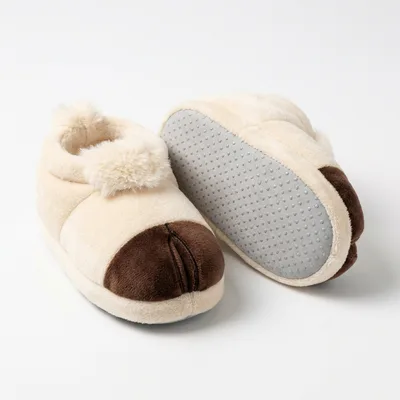 Pantufa Cachorrinho Creme