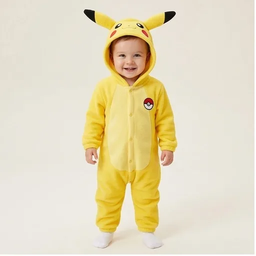 Kigurumi Pikachu Infantil - foto 1