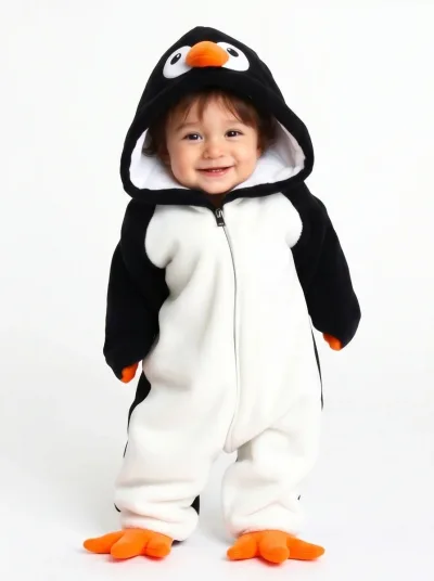 Kigurumi Pinguim Infantil - foto 1