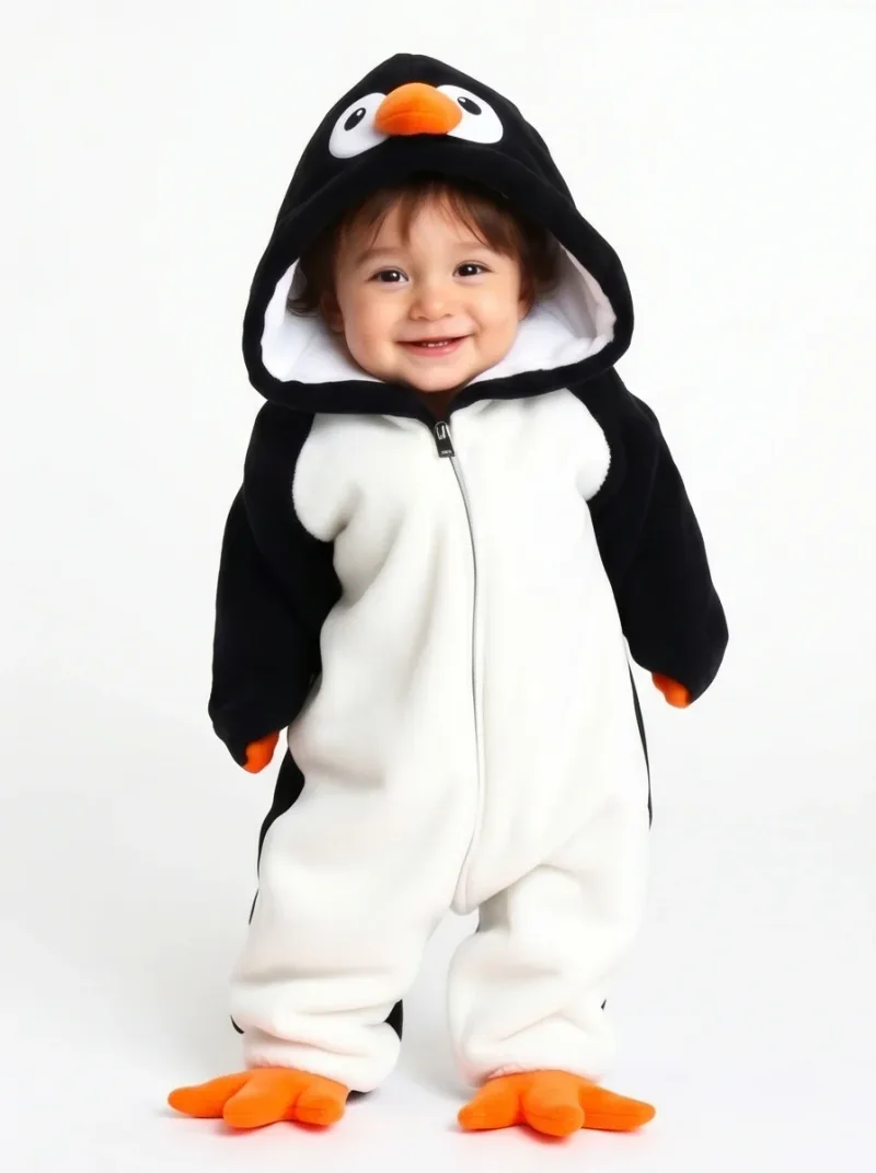 Kigurumi Pinguim Infantil - foto 1