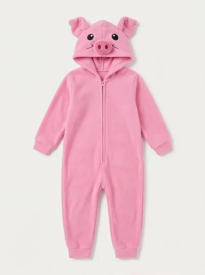 Kigurumi Porco Infantil - foto 2