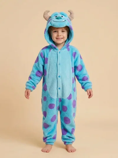 Kigurumi Sulley Infantil - foto 1