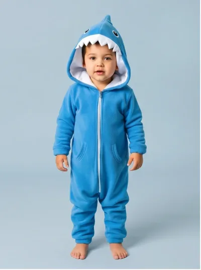 Kigurumi Tubarão Infantil - foto 1