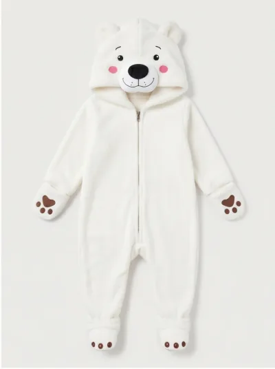 Kigurumi Urso Polar Infantil - foto 2