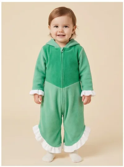 Kigurumi Kigurumi Verde Infantil - foto 1