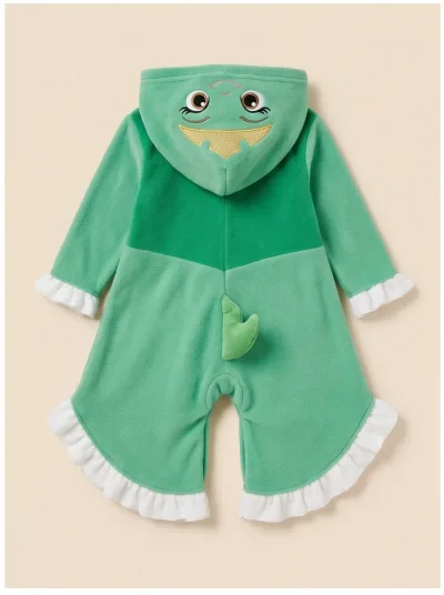 Kigurumi Kigurumi Verde Infantil - foto 3